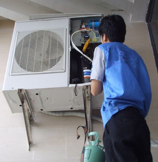 九原空调开机无反应维修